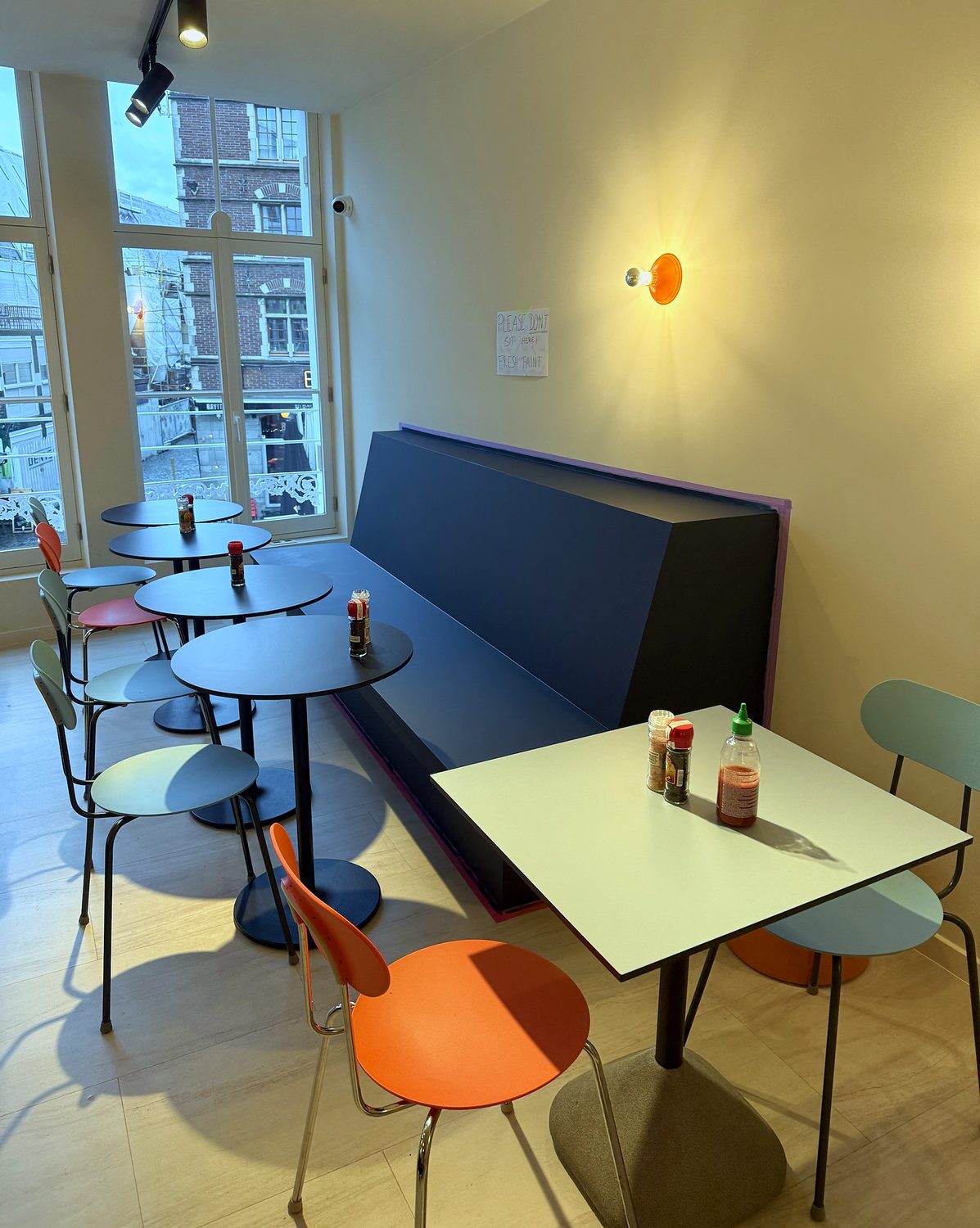 Interieur van een horecazaak
