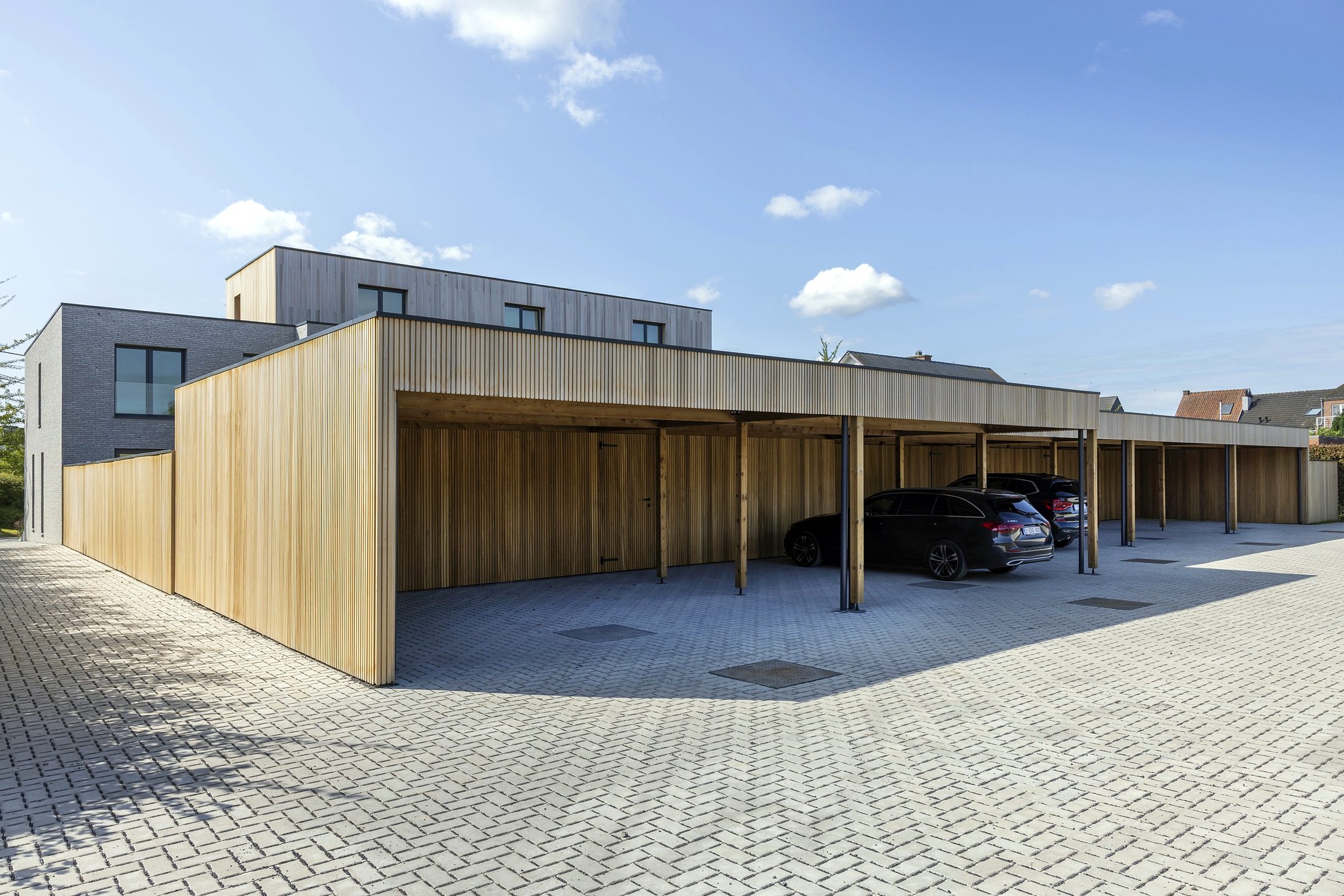 Carports en bergingen in hout